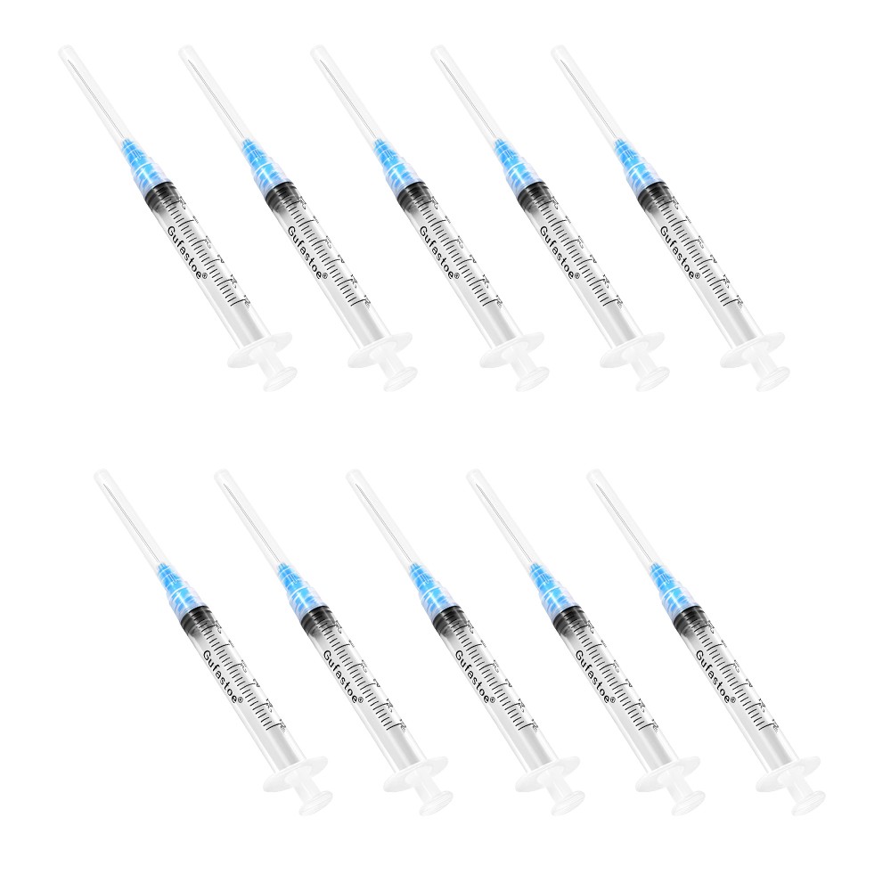 10x Syringes 3ml- 1.5in